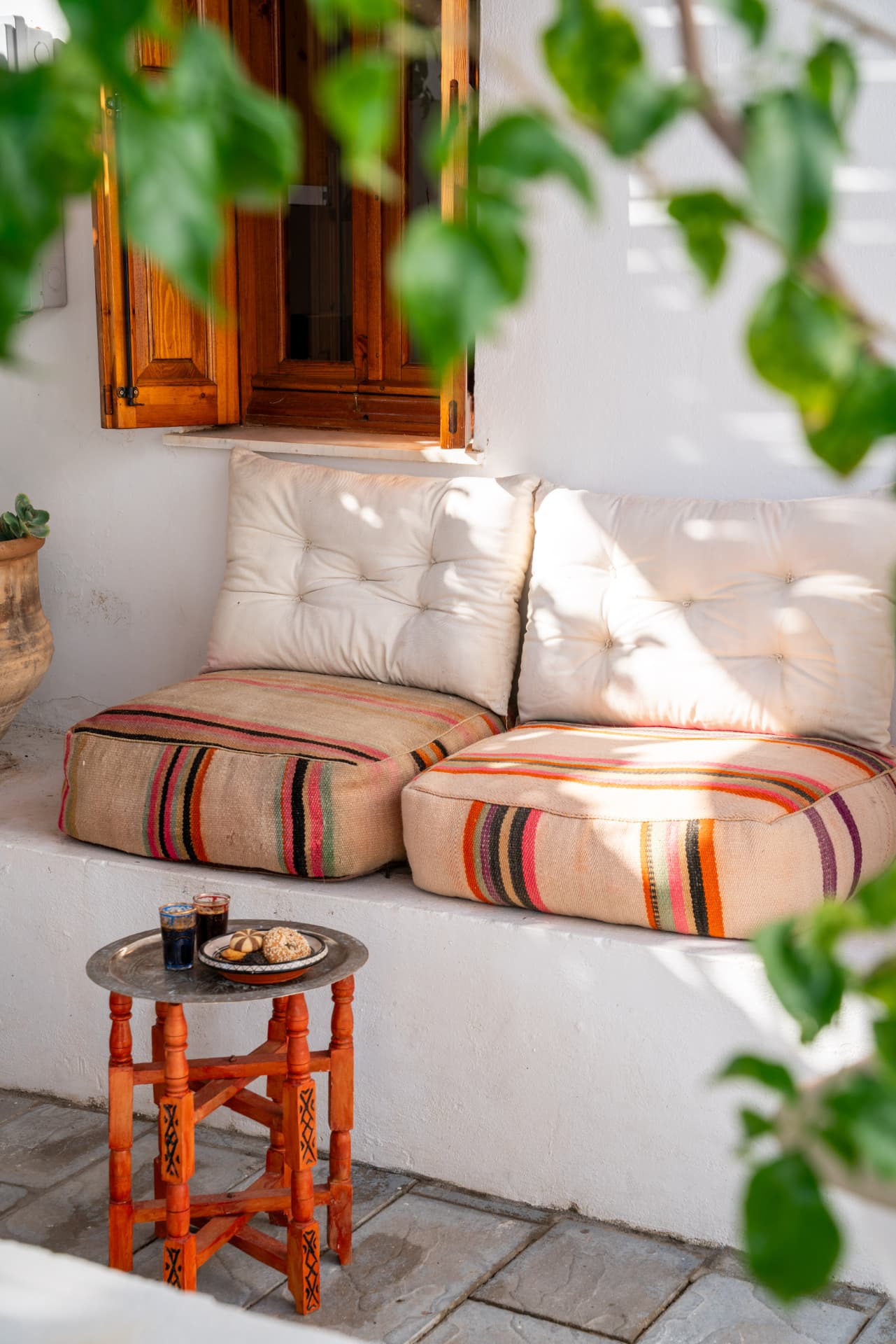 Shared outdoor spaces — Villa Vasoula Lindos