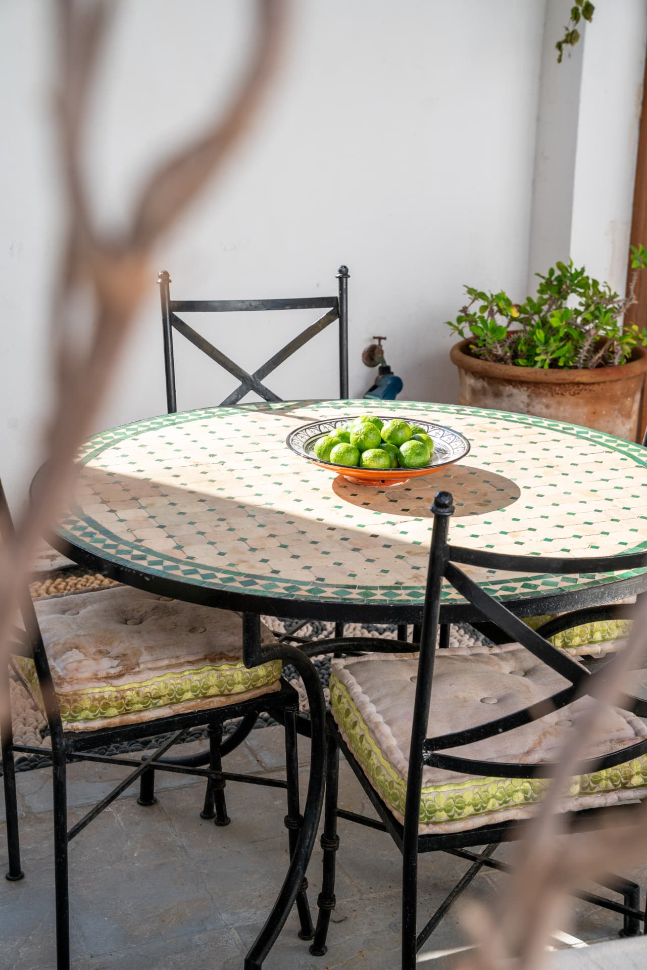 Shared outdoor spaces — Villa Vasoula Lindos