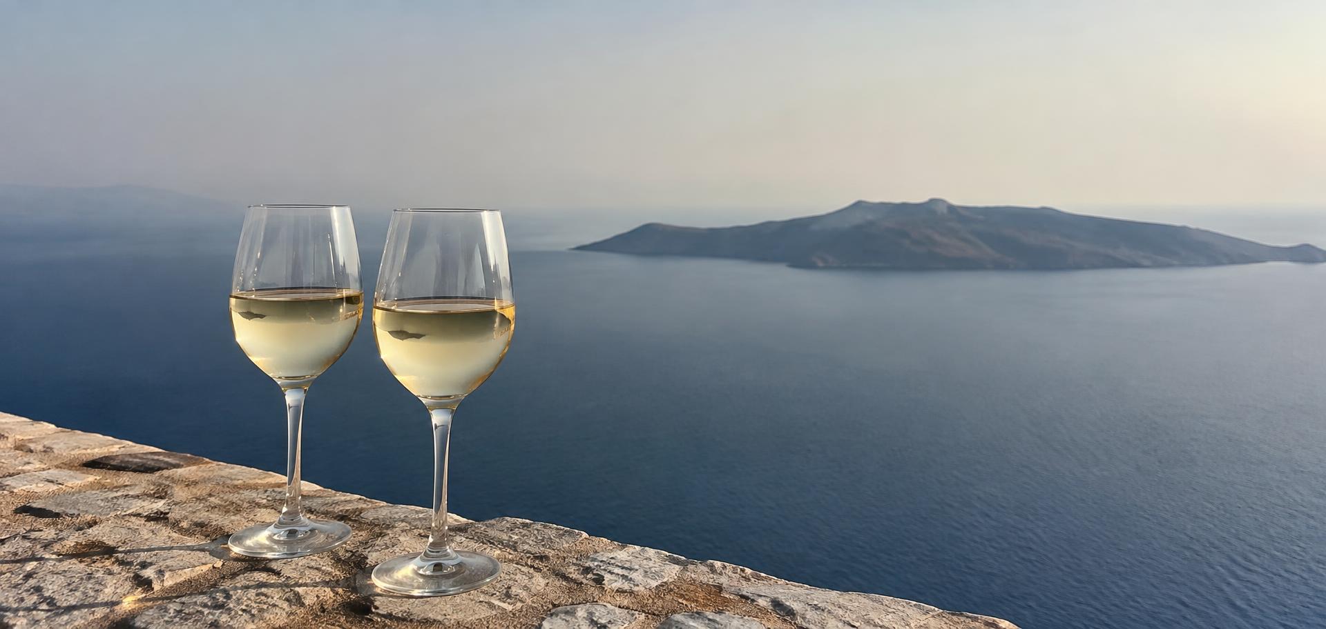 The Aegean from Lindos